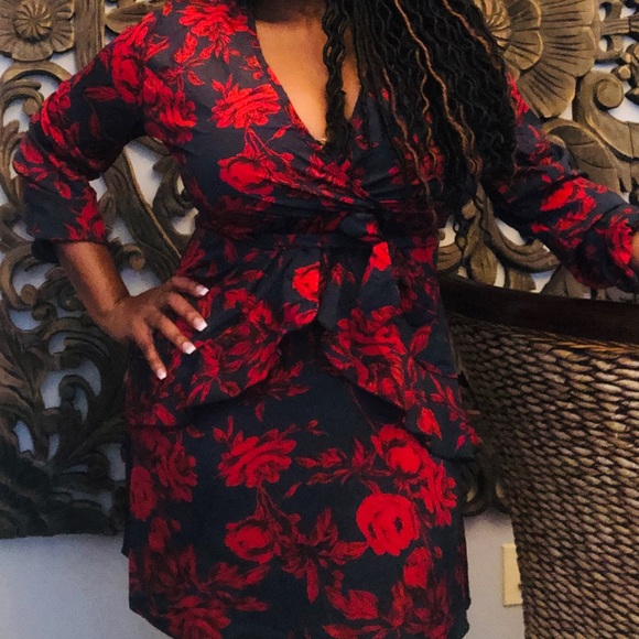 Spring Floral Merry Terry Dress XL - Picture 5 of 7